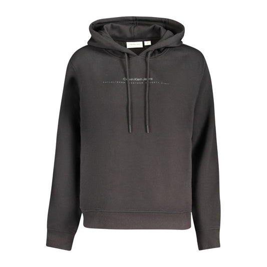 Calvin Klein Schwarzer Baumwollpullover für Frauen