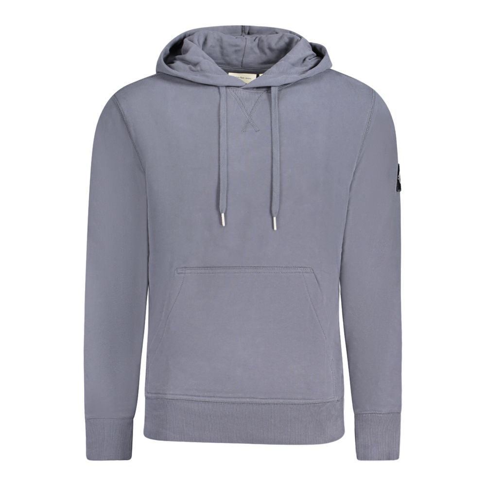 Calvin Klein Blauer Baumwollpullover für Männer