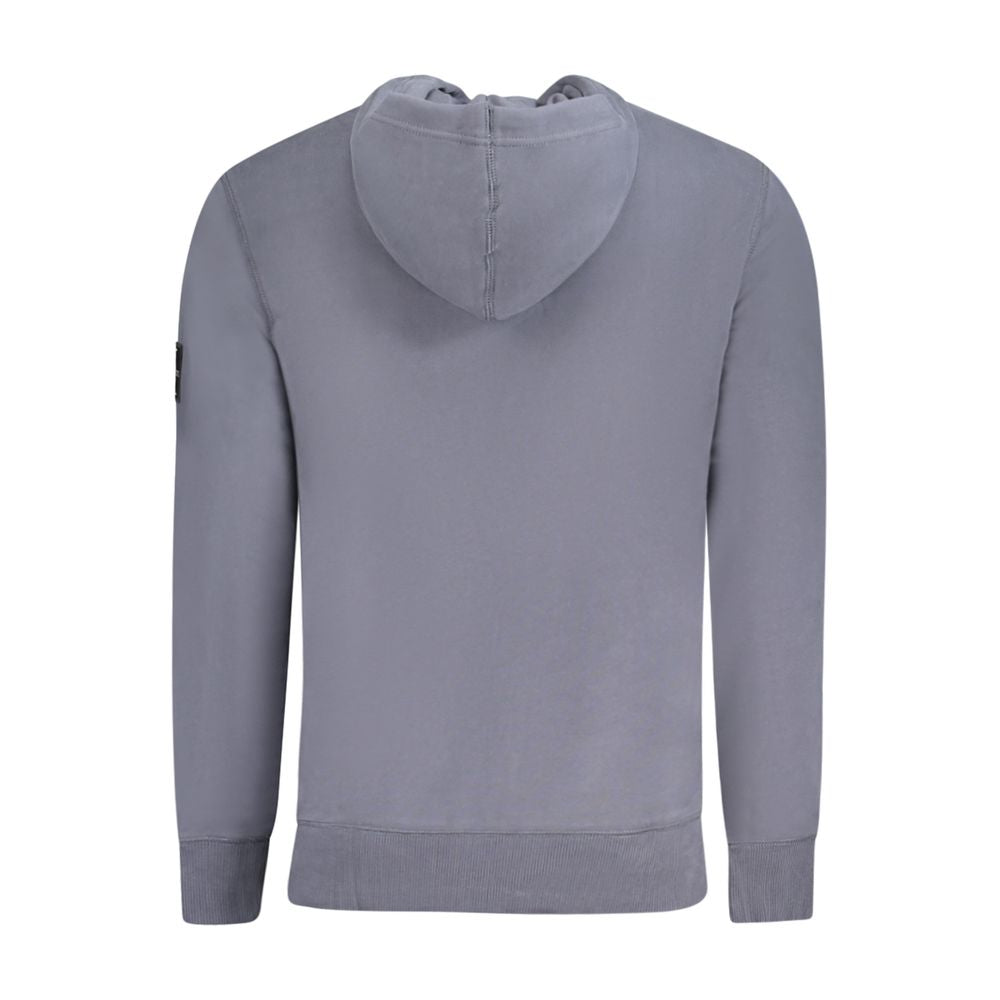 Calvin Klein Blauer Baumwollpullover für Männer