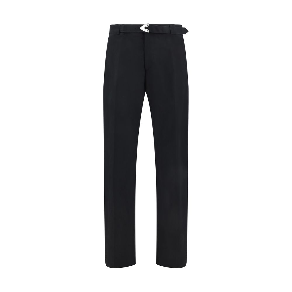 Alexander McQueen arrow belt pants