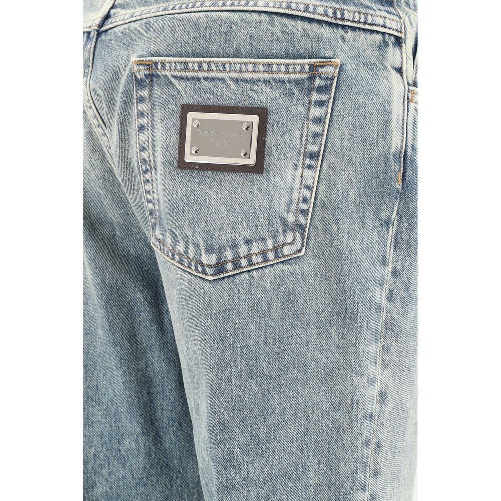 Dolce &amp; Gabbana jeans with worn effect