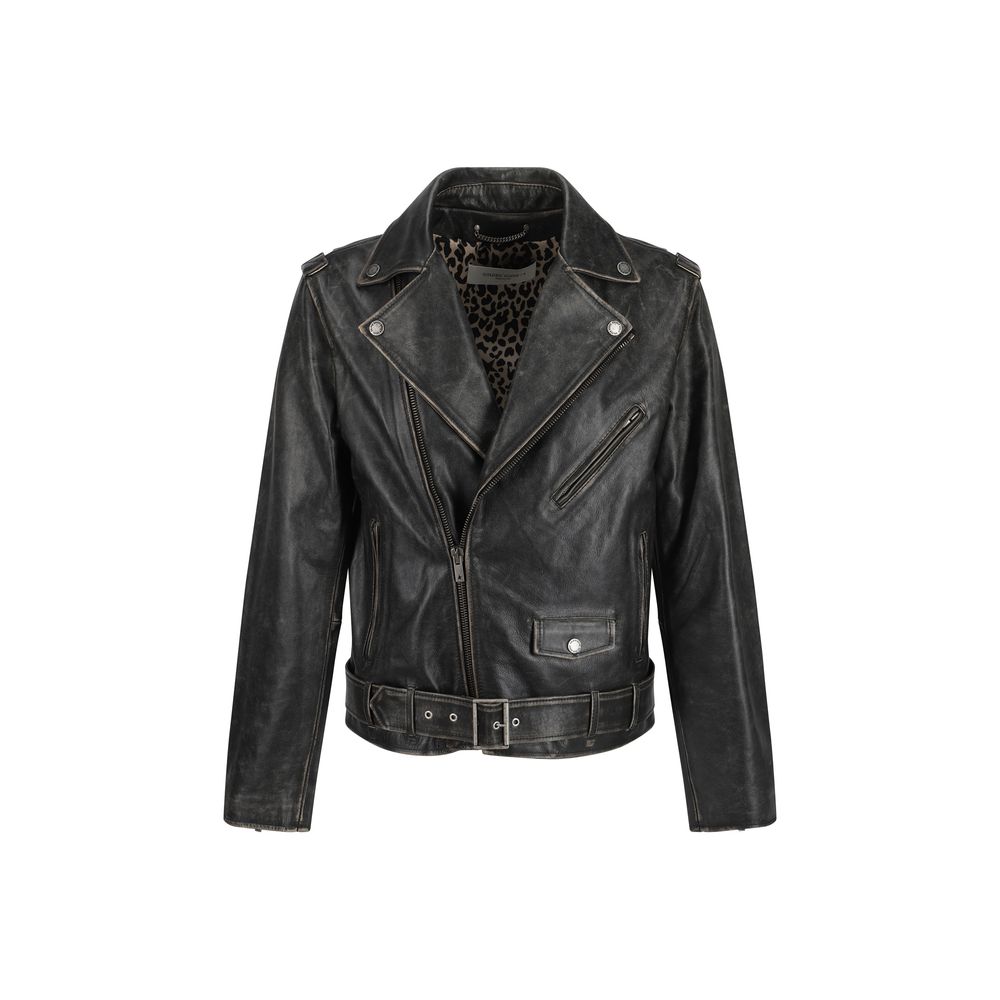 Golden Goose Goldene Biker-Jacke