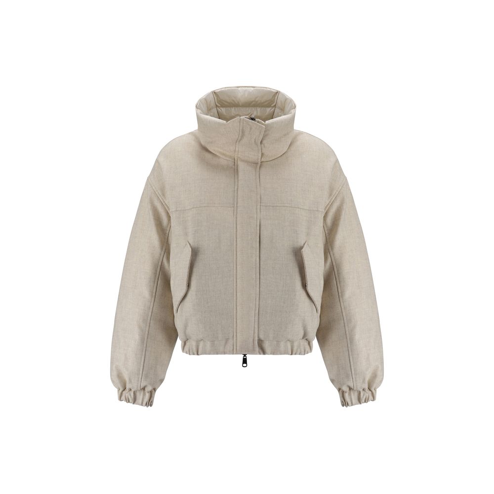 Brunello Cucinelli Reversible Daunenjacke