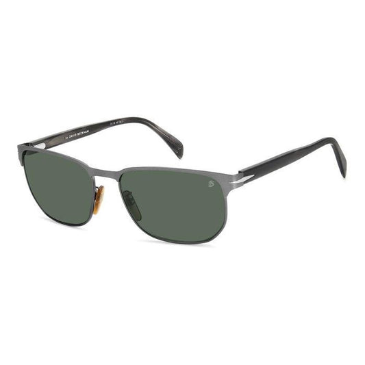 David Beckham Graue Metall-Sonnenbrille