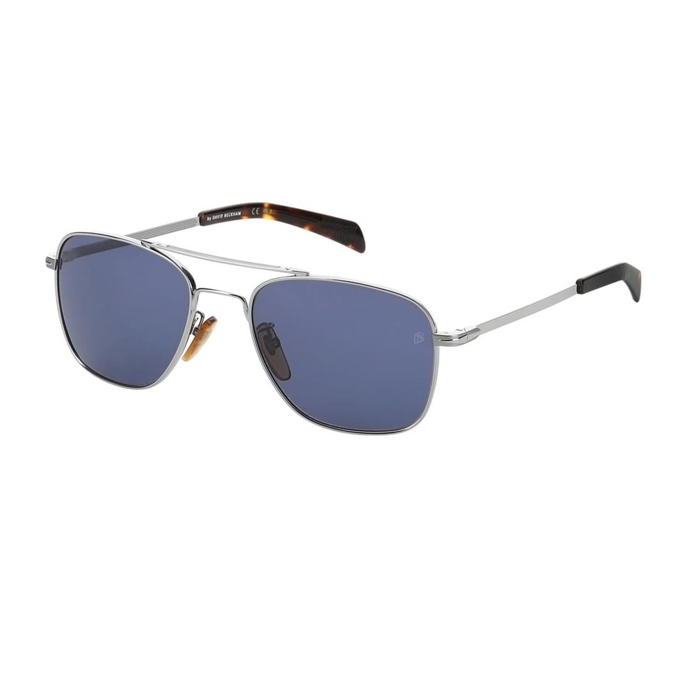 David Beckham Graue Metall-Sonnenbrille