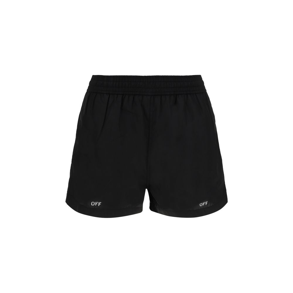 Off-White swim shorts