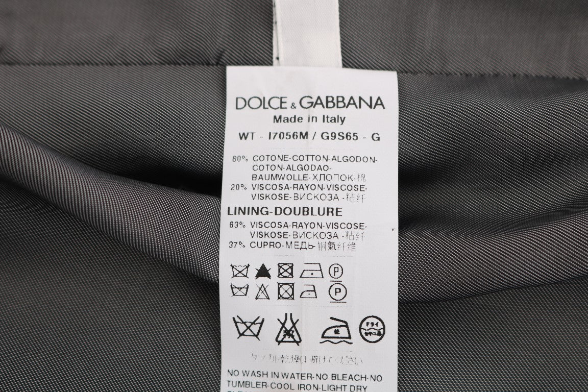 Dolce & Gabbana Elegante gestreifte Weste Weste