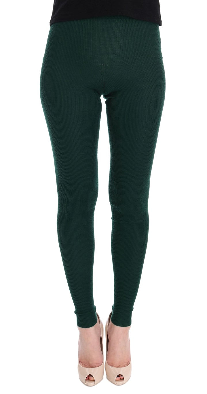 Dolce &amp; Gabbana Elegant high-waisted cashmere tights