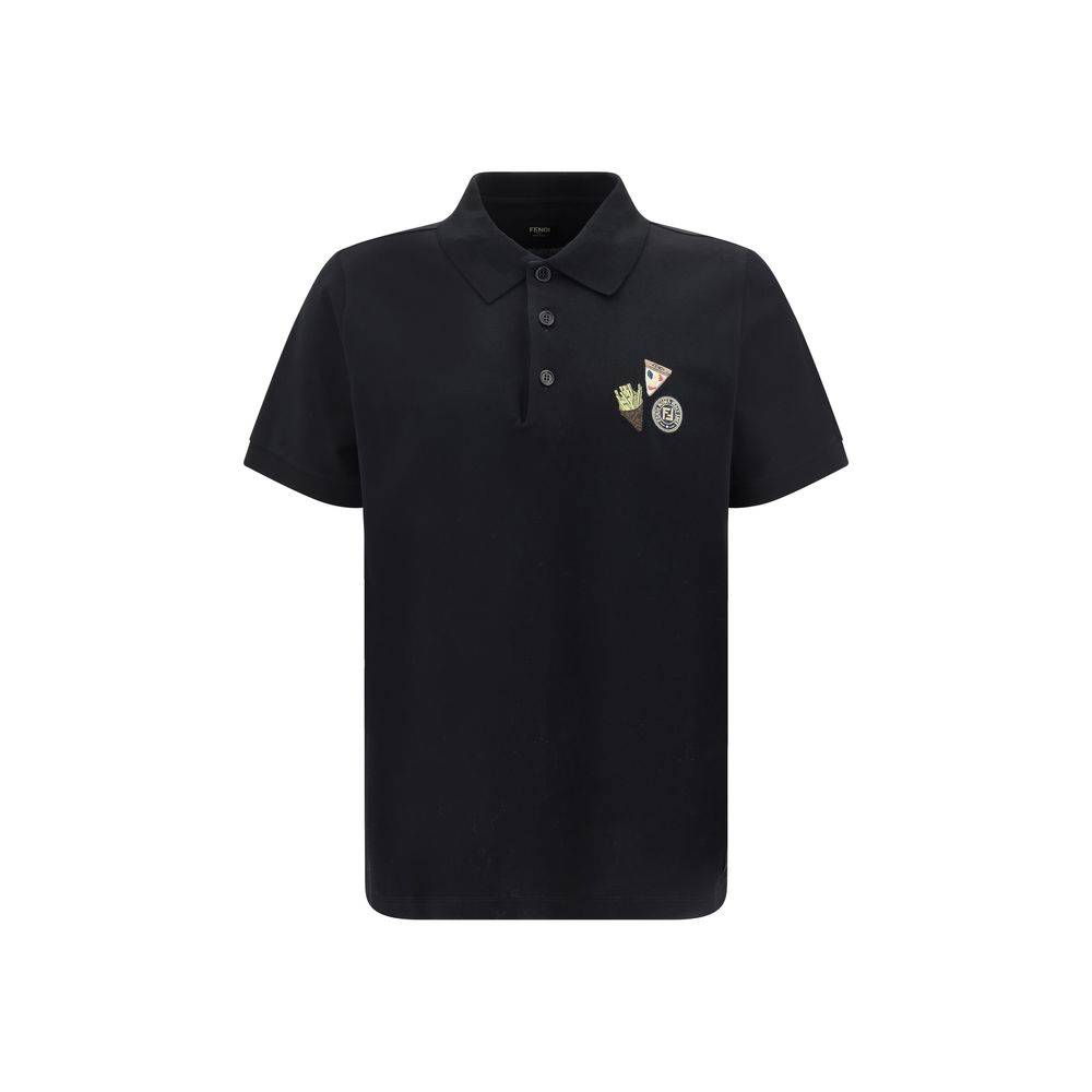 Fendi Polohemd mit Logo