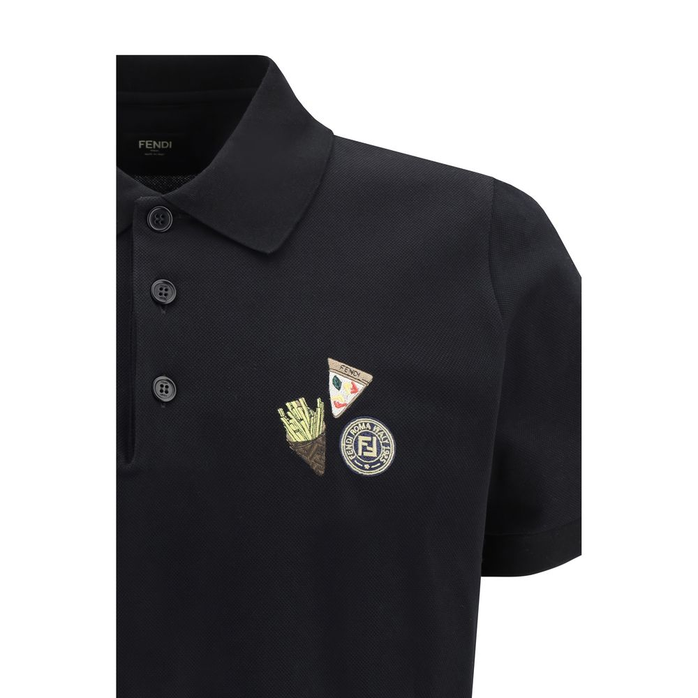 Fendi Polohemd mit Logo