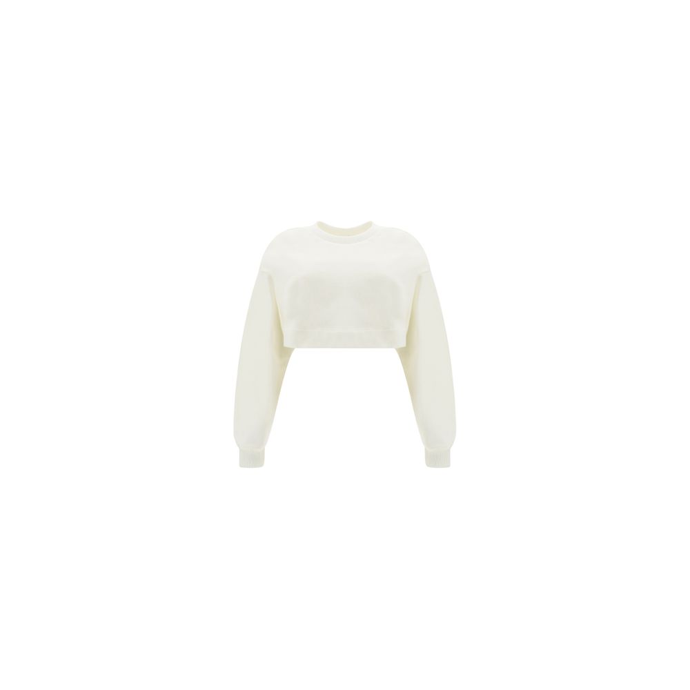 Alexander McQueen Gekürztes Sweatshirt