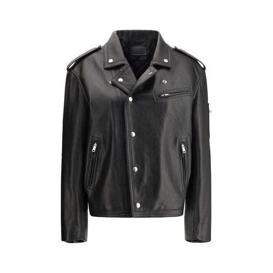 Prada Biker-Lederjacke