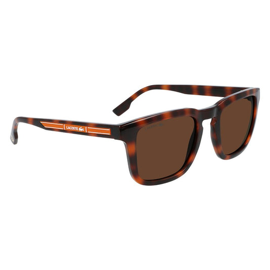 Lacoste Braun gespritzte Sonnenbrille