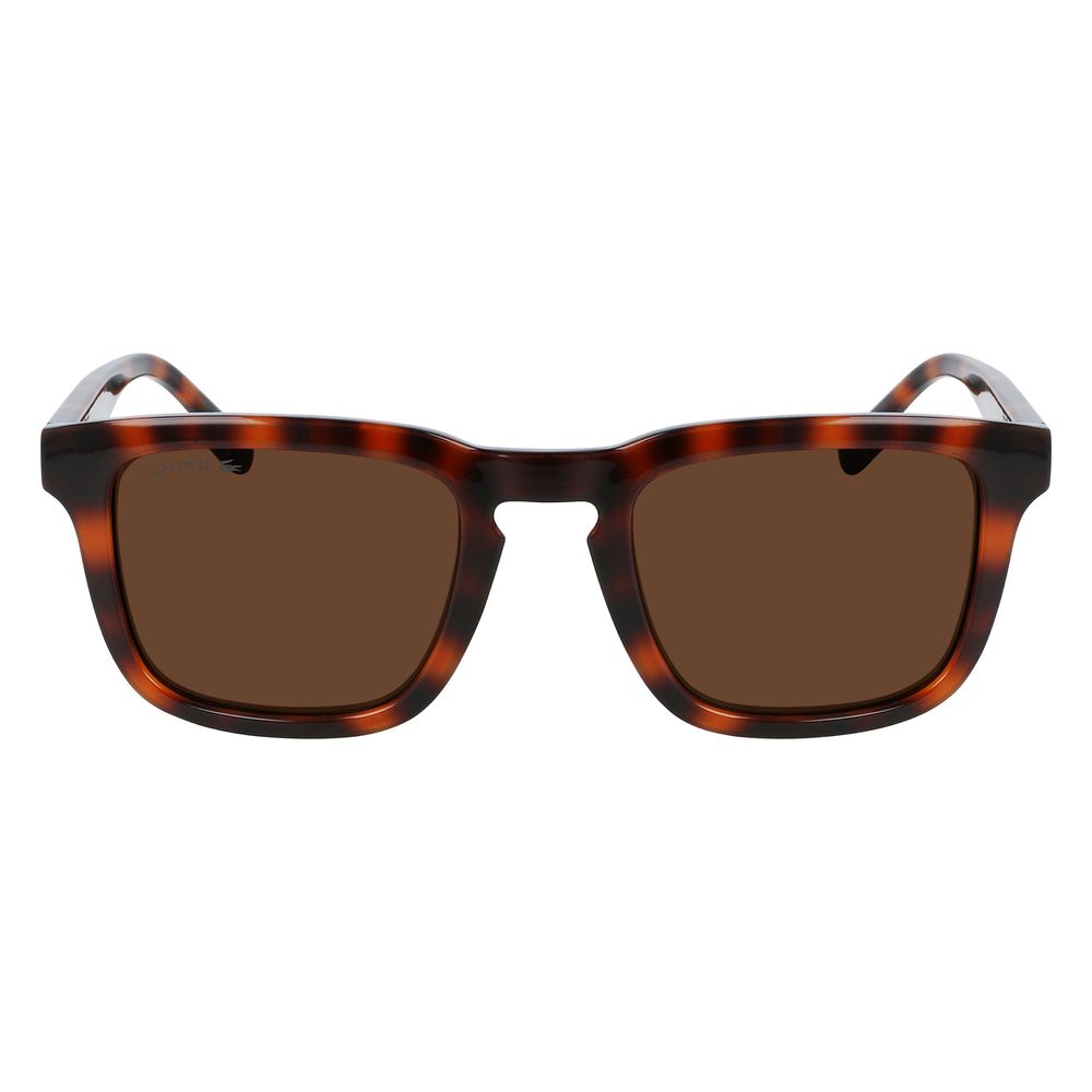 Lacoste Braun gespritzte Sonnenbrille