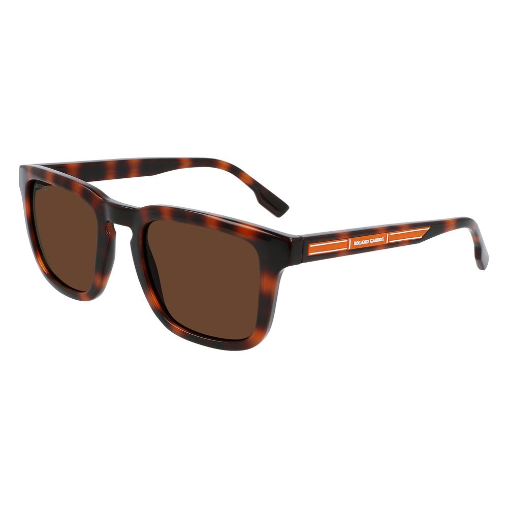 Lacoste Braun gespritzte Sonnenbrille