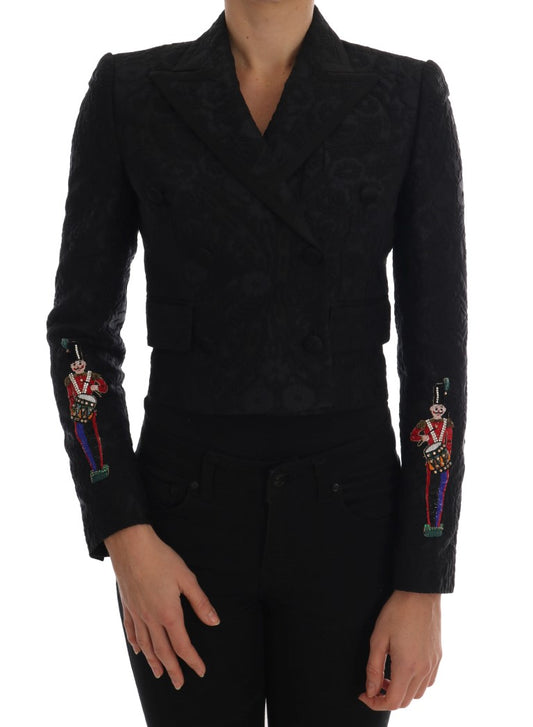 Dolce &amp; Gabbana Enchanted Floral Crystal Blazer -takki