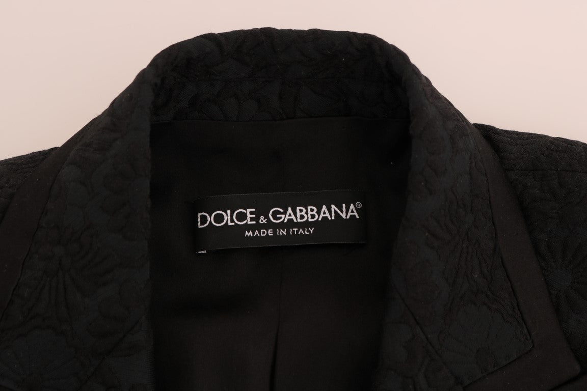 Dolce & Gabbana Enchanted Floral Crystal Blazer Jacke