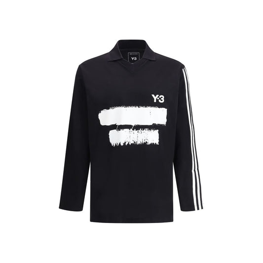 Y-3 Langärmeliges Jersey mit ikonischen Bändern