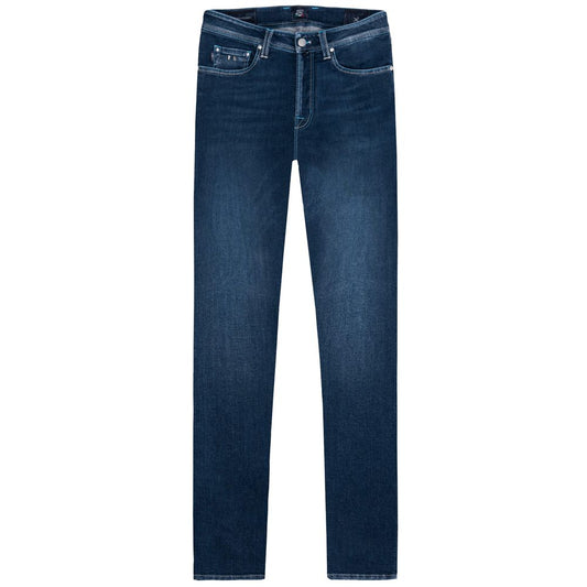 Tramarossa Blaue Baumwolle Männer Jeans