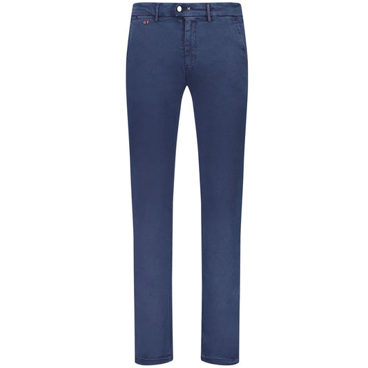 Tramarossa Blue Cotton Jeans &amp; Pants