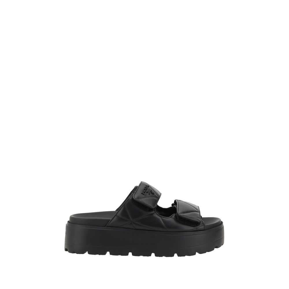 Prada lambskin sandals