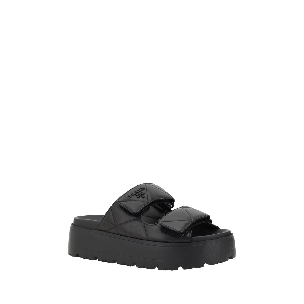 Prada lambskin sandals