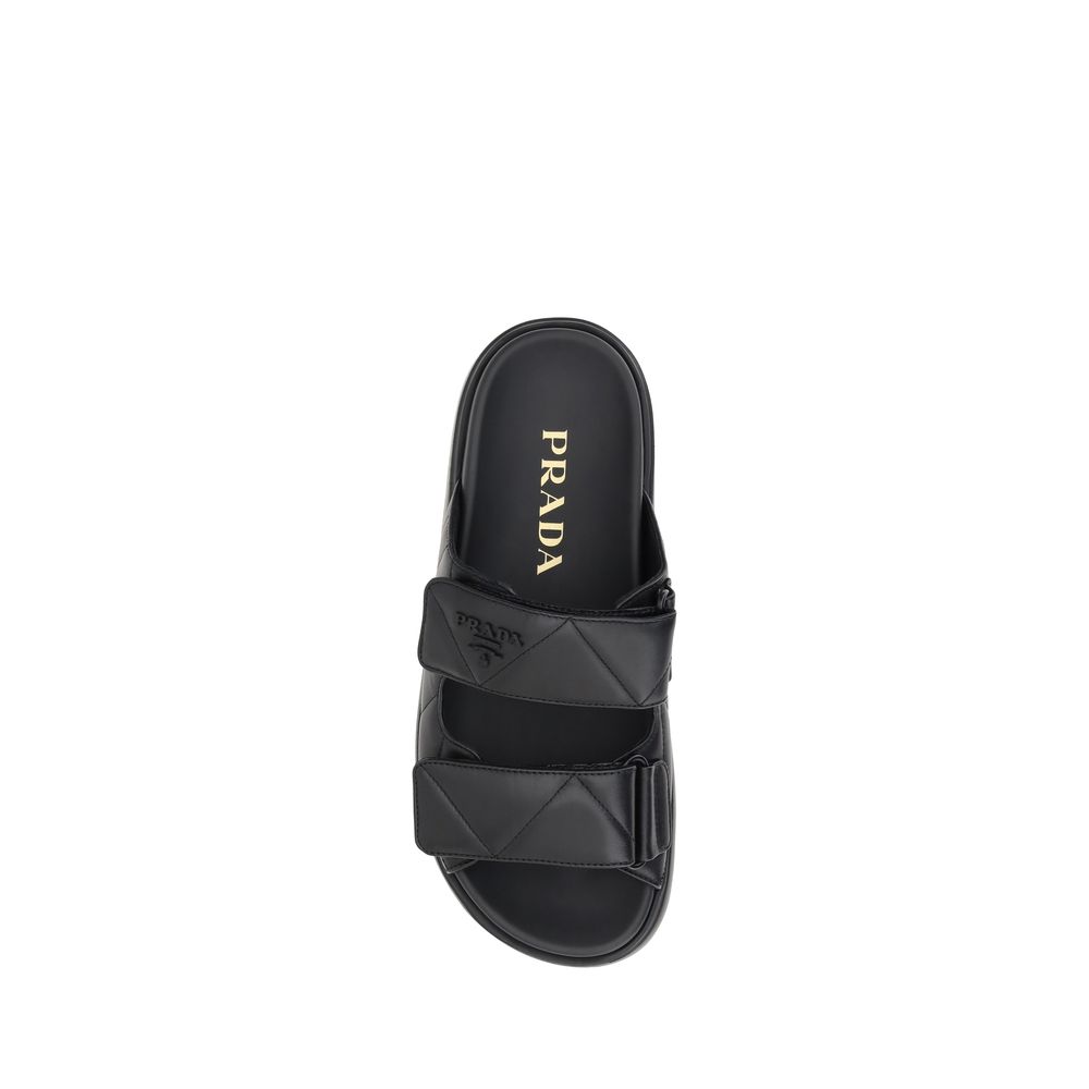 Prada lambskin sandals