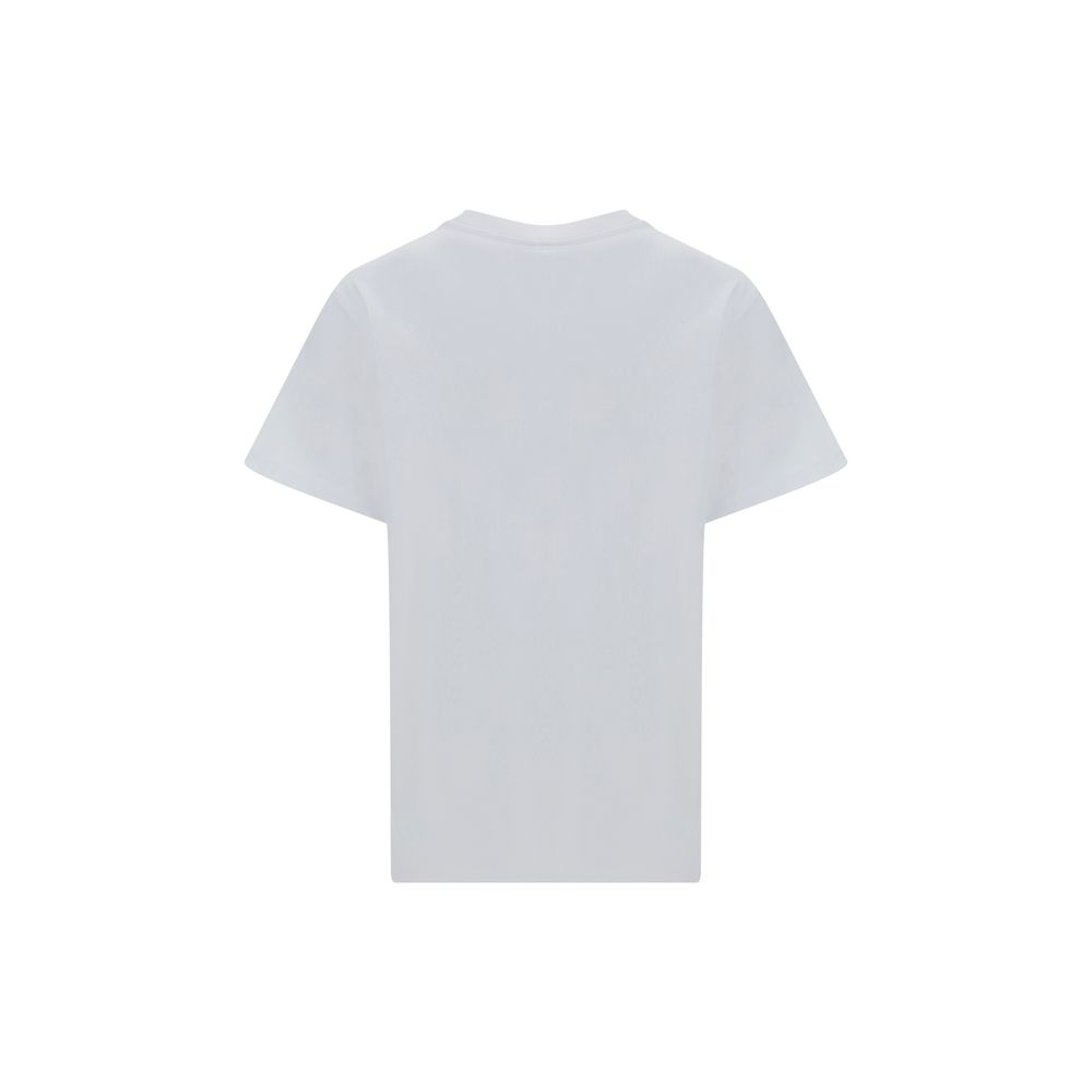 Ganni Kirsche Entspanntes T-Shirt