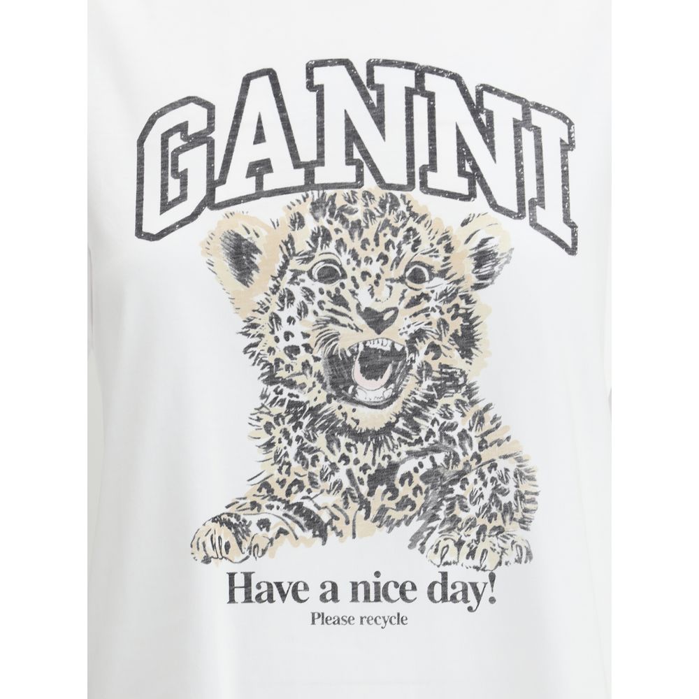 Ganni Leopard T-Shirt