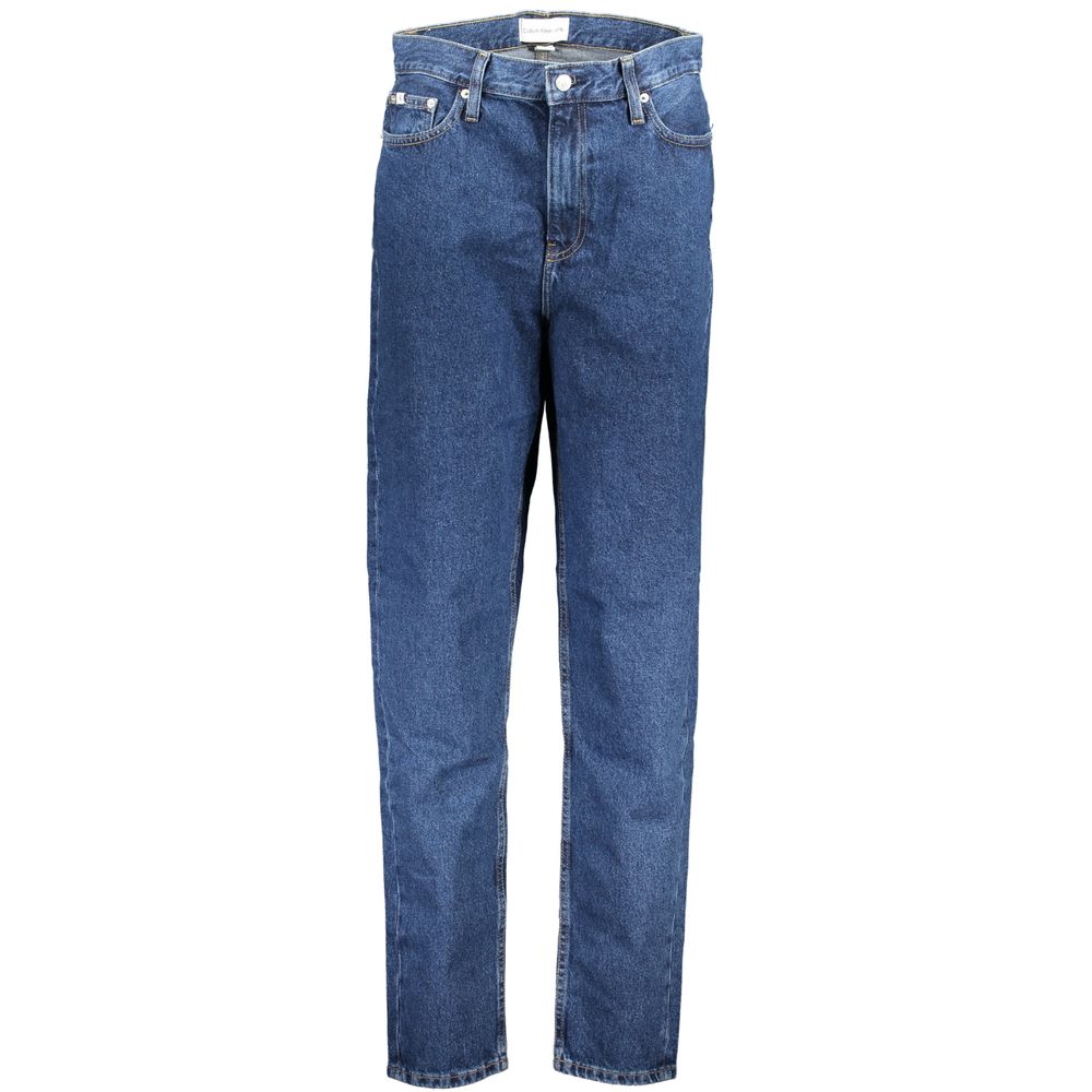 Calvin Klein Blaue Baumwolljeans & Hose