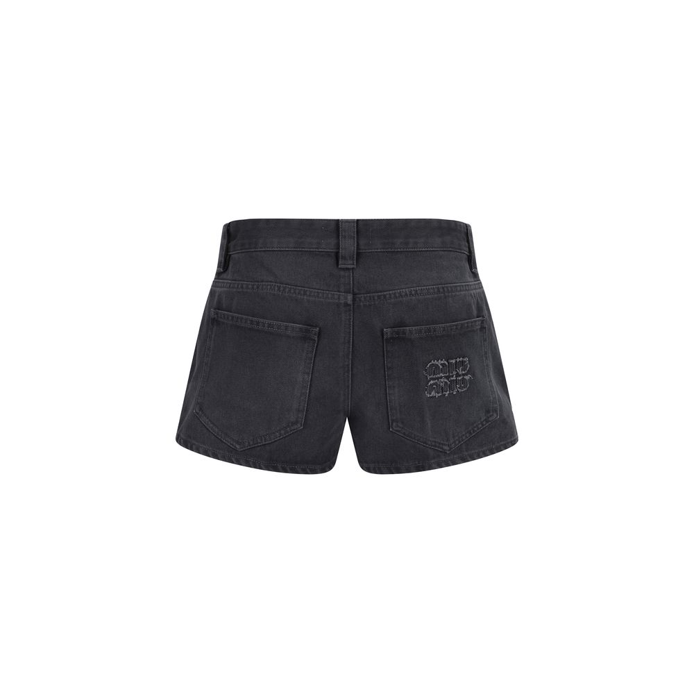 Miu Miu denim shorts