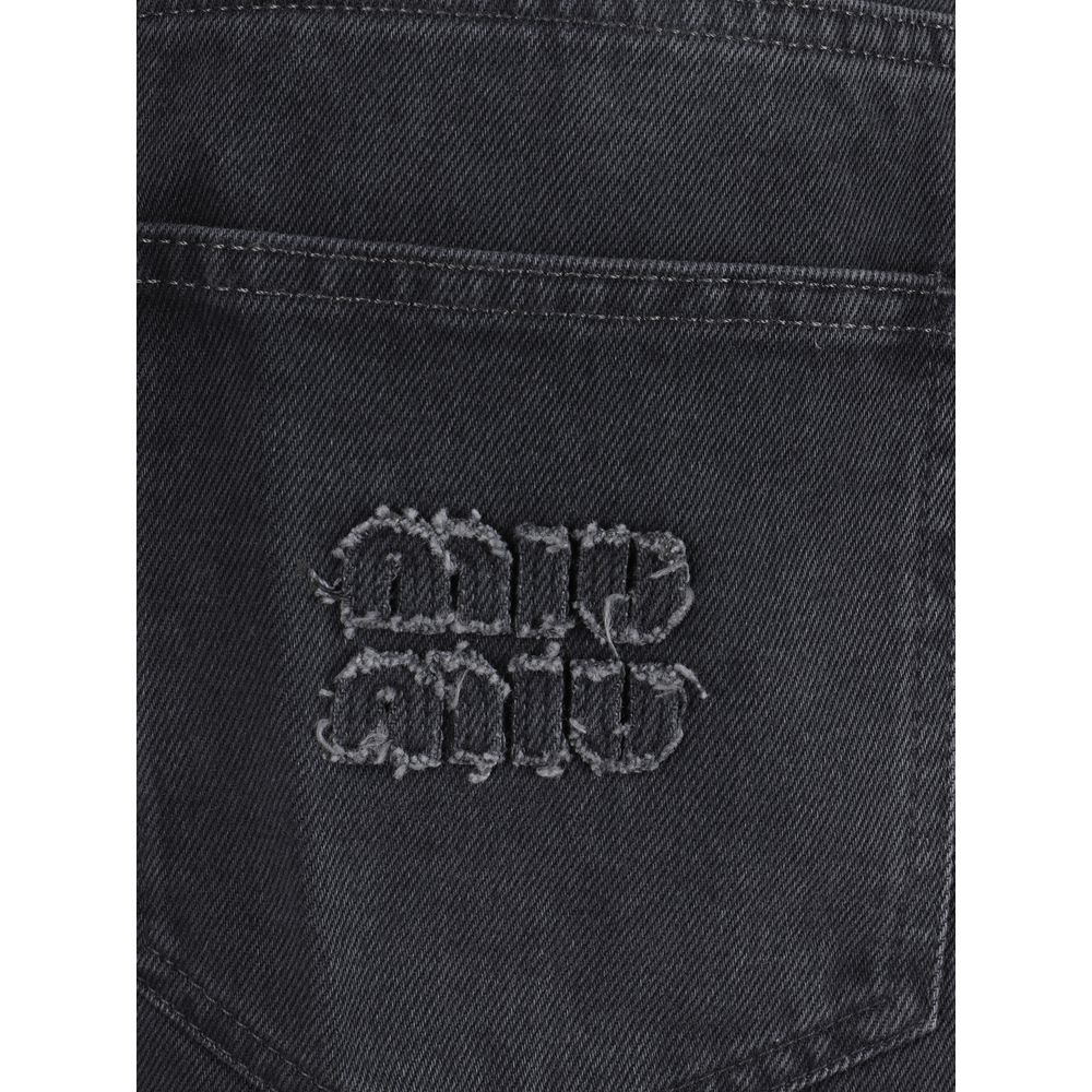 Miu Miu denim shorts