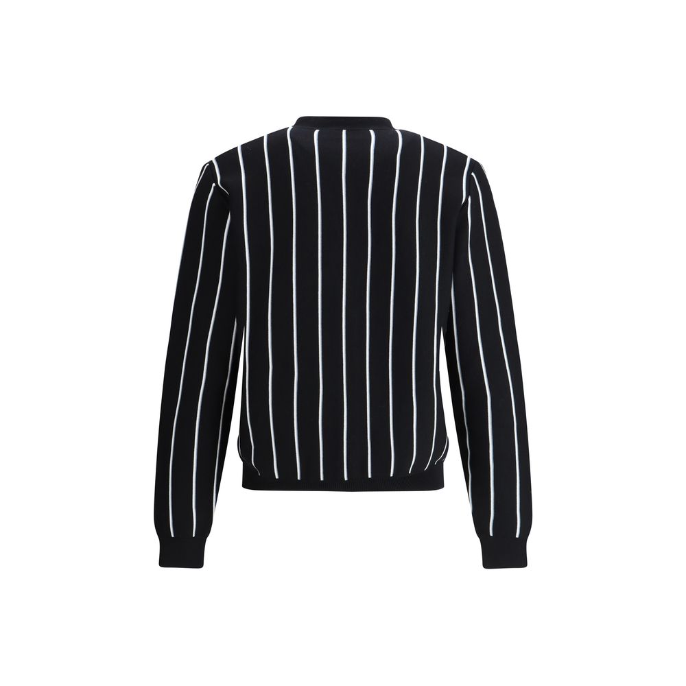 Prada Striped Wool Cardigan