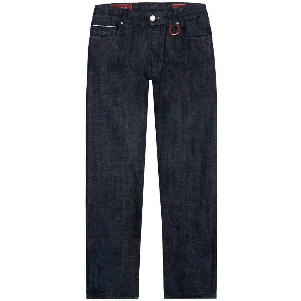 Tramarossa Blue Cotton Jeans &amp; Pants