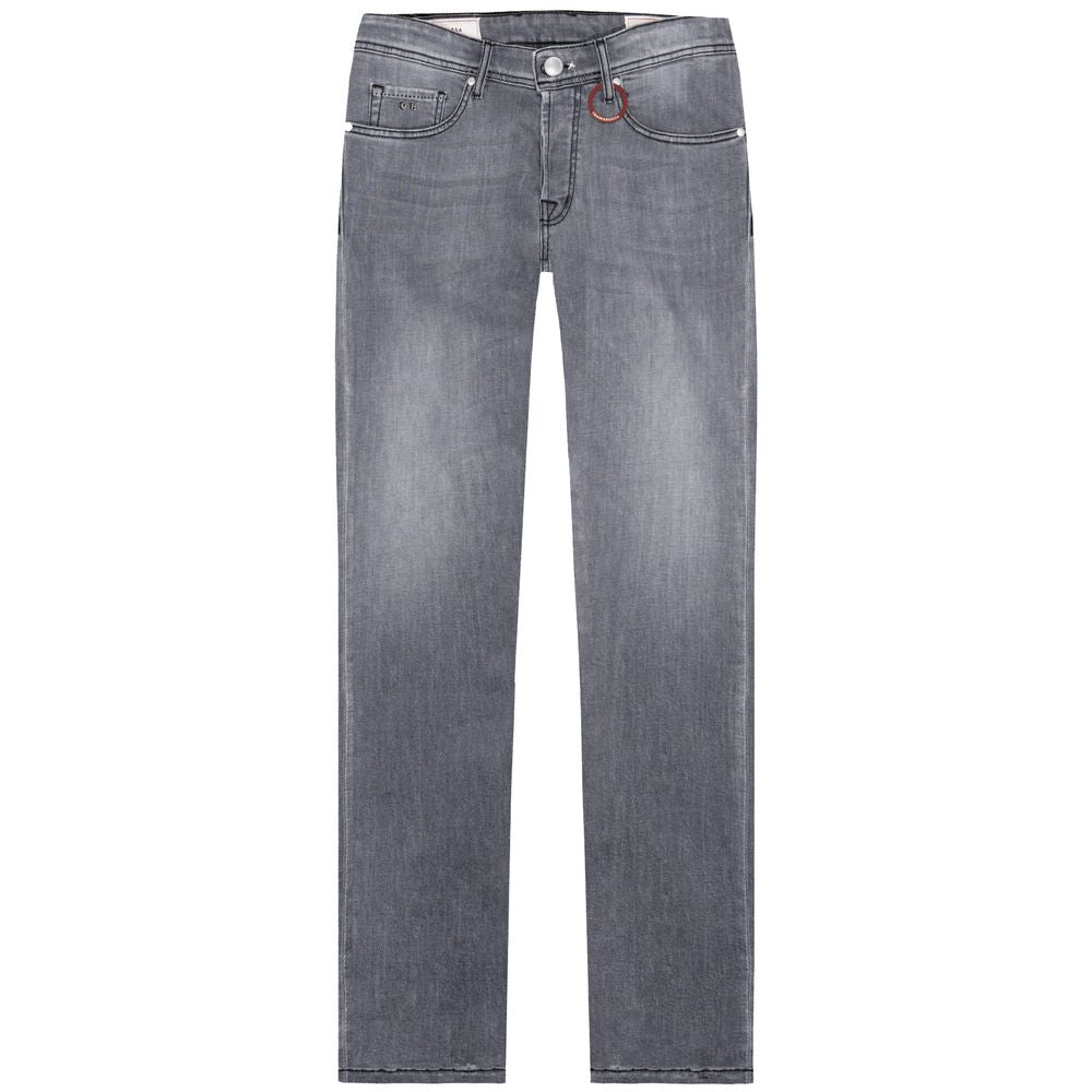 Tramarossa Blue Cotton Jeans &amp; Pants