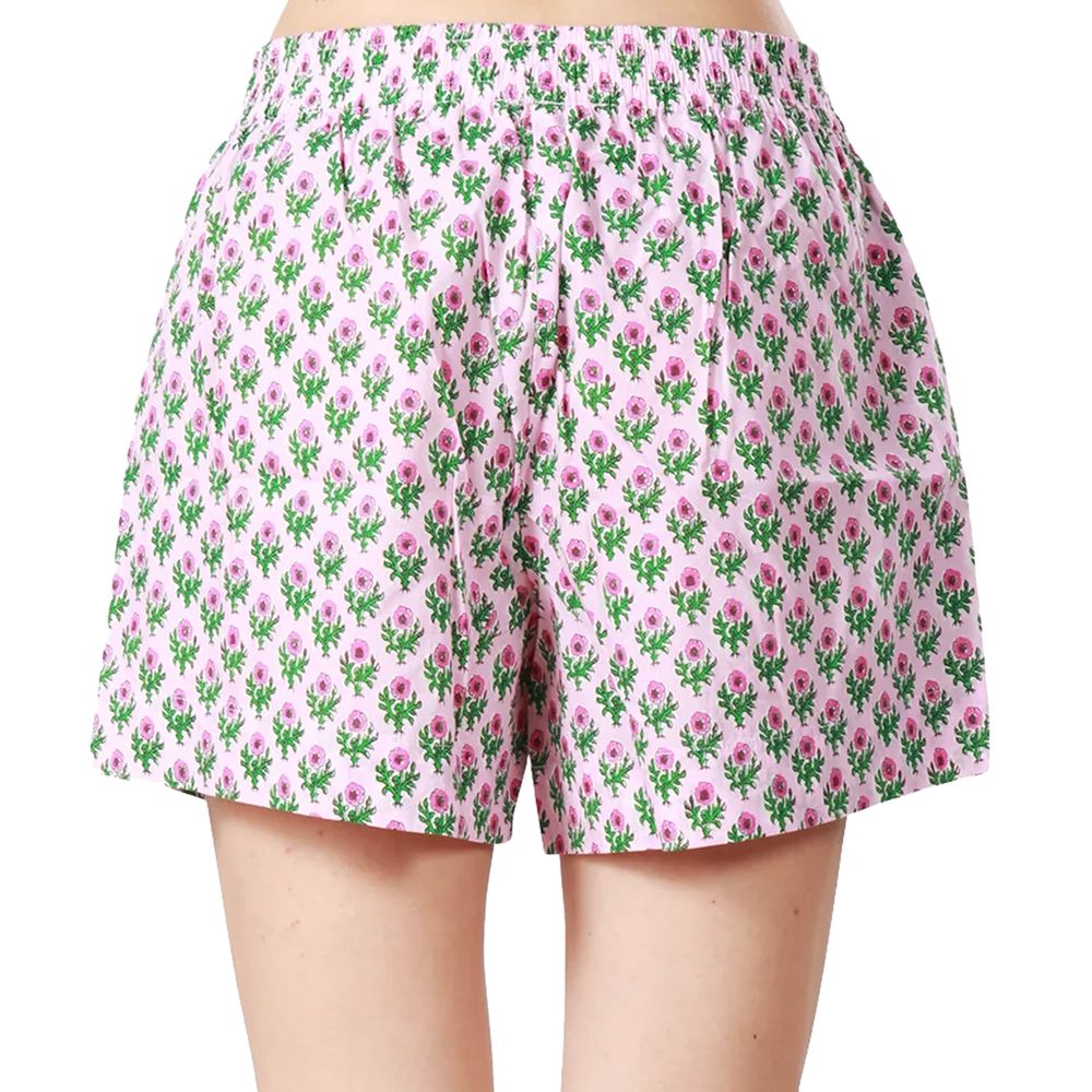 MC2 Saint Barth Pinke Baumwoll-Shorts für Frauen