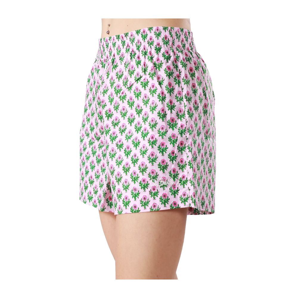 MC2 Saint Barth Pinke Baumwoll-Shorts für Frauen