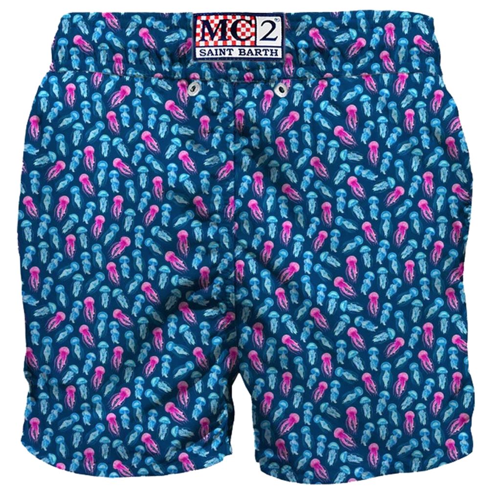 MC2 Saint Barth Blaue Polyester-Badebekleidung