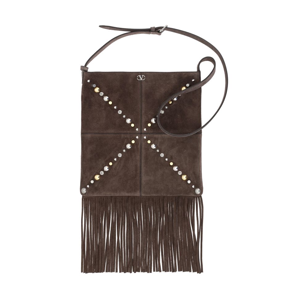 Valentino Garavani fringed shoulder bag