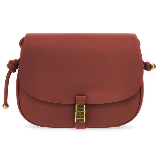 PINKO Punainen Nahka Naisten Crossbody