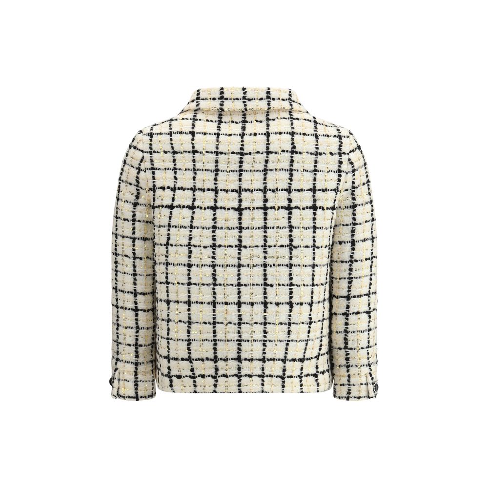 Valentino Paillettenbesetzte Tweedjacke