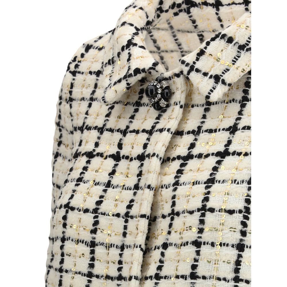 Valentino Paillettenbesetzte Tweedjacke