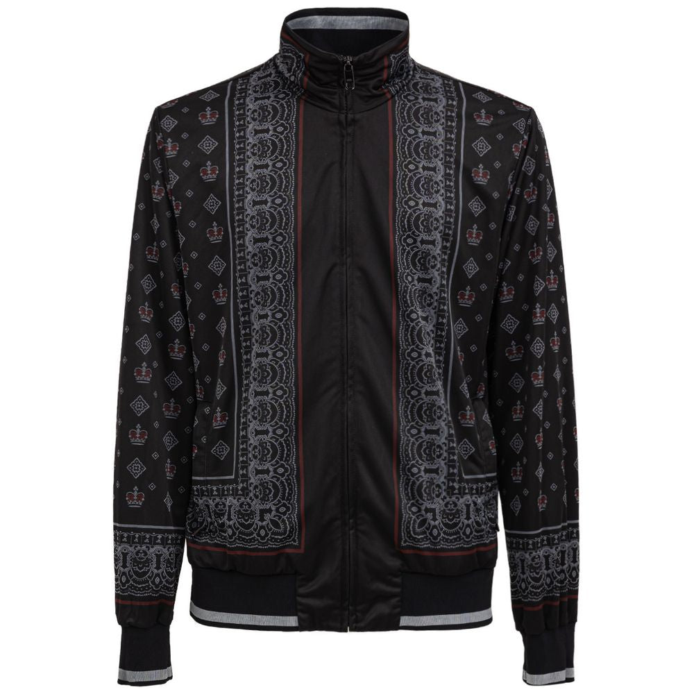 Dolce &amp; Gabbana Black Polyester Sweater