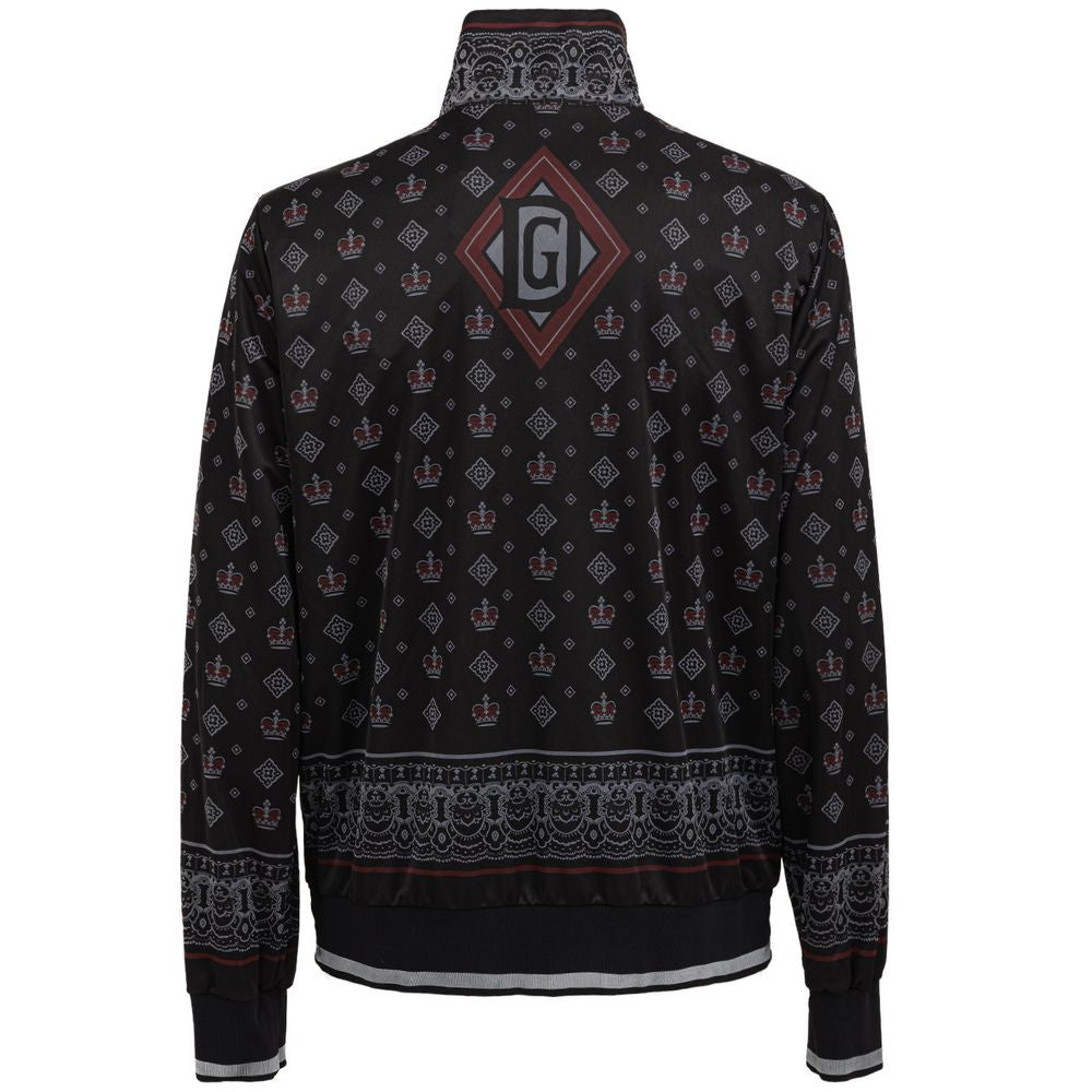 Dolce &amp; Gabbana Black Polyester Sweater