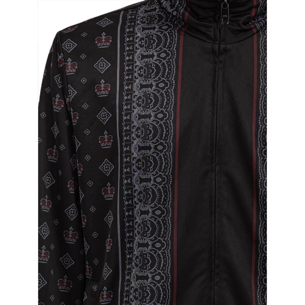 Dolce &amp; Gabbana Black Polyester Sweater