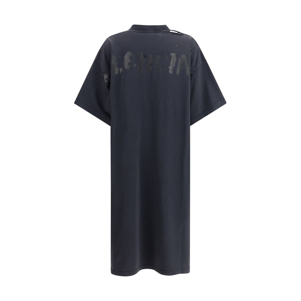 Balenciaga Langes T-Shirt-Kleid