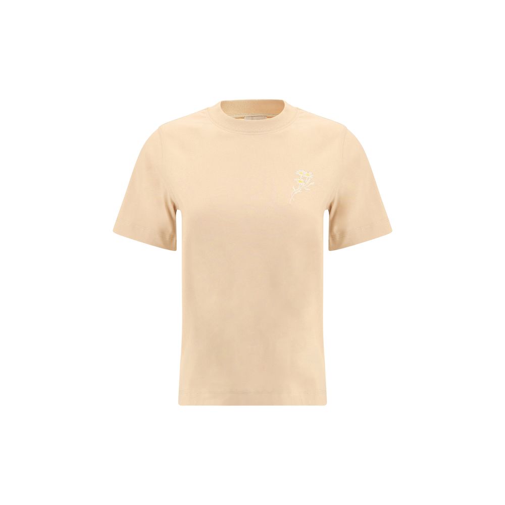 Burberry T-Shirt mit geblümtem Logo