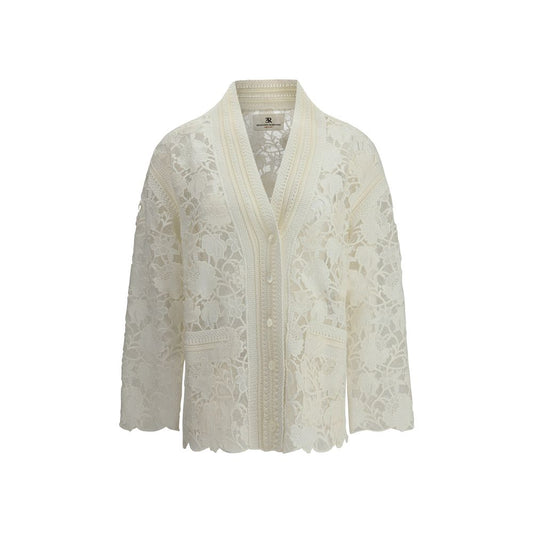 Ermanno Scervino Jacke mit Spitze