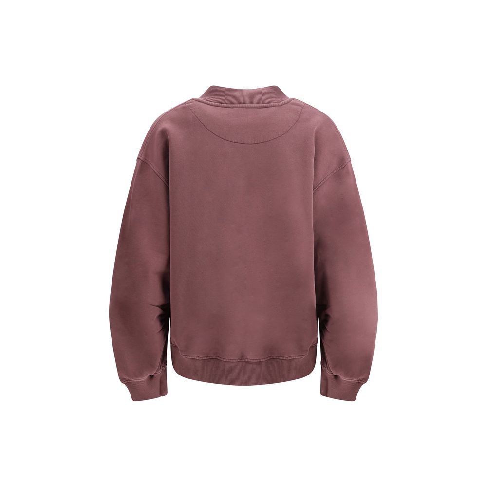 The Attico Sweatshirt mit abgeschnittenem V-Ausschnitt