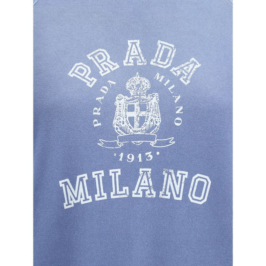 Prada Logo's Sweatshirt aus Baumwolle